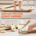 thumbnail image 4 of VEVOR Kids Balance Beam Stepping Stones Gymnastics Children Balance Board 3 PCS, 4 of 9