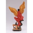thumbnail image 5 of Saint Michael the Archangel Defender & Protector in Battle 8 Inch Resin Colored Statue Figurine Decoration, 5 of 8