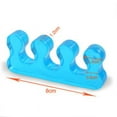 thumbnail image 3 of 2 Pcs Soft Silicone Toe Separating Gel Toe Separator Flexible Finger Spacer Silicone Soft Form For Manicure Pedicure Nail Tool, 3 of 10