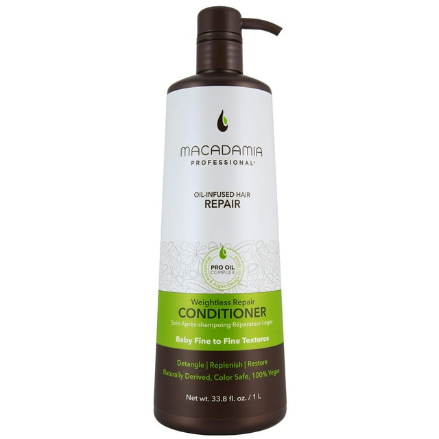 Acondicionador de cabello Macadamia Professional Weightless Repair, 1 litro