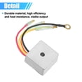 thumbnail image 6 of Unique Bargains Metal Jet Skis Voltage Regulator Rectifier for GT 1990-1991 GTI 1996-1997  Replace No.278000123 4Wires, 6 of 7