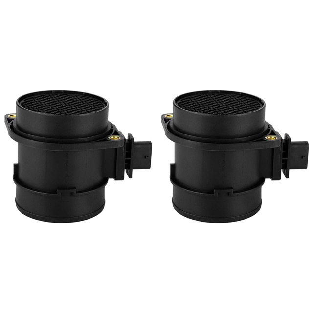 2X 0280218199 Mass Air Flow Sensor for ACTYON RODIUS 2.0 2.7 3.2 Xdi A6650943148