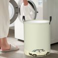 thumbnail image 5 of Hand Drawing Car Spring Grass Laundry Hamper Small Storage Basket/Toy Organizer/Dirty Clothes Bucket, 5 of 5