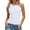 White, variant on Hpapadks Tankini Tops for Women Shelf Bra Camis Adjust Strap Solid Padded Tanks with Built In Bras Camisole Tops for Women Black L