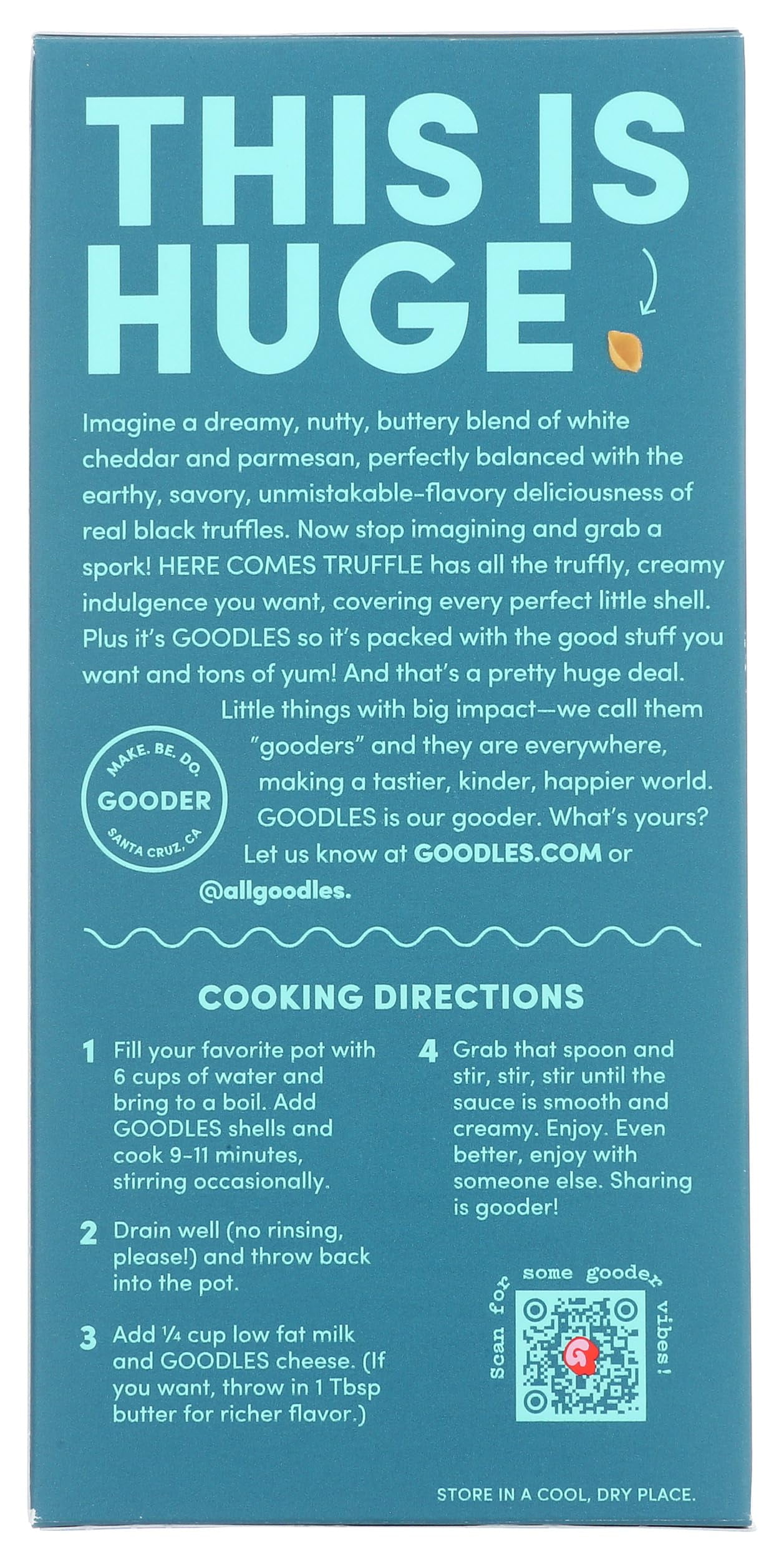 Goodles Here Comes Truffle Mac N Cheese 6 oz (Pack Of 12)