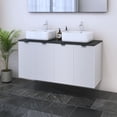 thumbnail image 2 of Nicole 4S 120 Double Sink Floating Bathroom Vanity (48" Width), 2 of 6