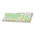 thumbnail image 4 of Teclado intercambiable en caliente de 99 teclas PBT Keycaps Ajazz AK992 para computadora portátil (interruptor rojo) Tmvgtek Para estrenar, 4 of 7
