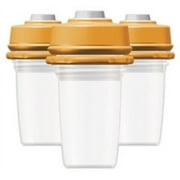 MilkBank Vacuum Storage 5 oz - 3-Pack Multi-Colored