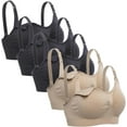 thumbnail image 1 of HSHDLDF Womens Sleeping Nursing Bra Wirefree Breastfeeding Maternity Bralette, 1 of 5