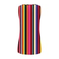 thumbnail image 5 of Jgppe Tank Shirt for Men Rainbow Printed Comfy Breathable Sleeveless Lightweight Tank Tops Summer, 5 of 5