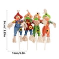 thumbnail image 3 of AKEGAMN Halloween Scarecrow Pumpkin Standing Decor For Yard 6 Pieces, 3 of 8