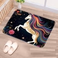 thumbnail image 5 of Unicorn Polyester Non-Slip Machine Washable Chair Mats Floor Mat Area Rug Set, 5 of 6
