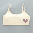 thumbnail image 2 of Gyratedream Girls' Cotton Cropped Bra Cami Training Bra Girls Sports Bralette FREE SIZE, 2 of 3