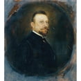 thumbnail image 3 of Franz von Lenbach 15x16 Black Modern Framed Museum Art Print Titled - The Imperial Councilor Dr. Joseph Maria Baernreither (1899), 3 of 5