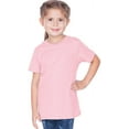 thumbnail image 2 of Kavio! Toddlers Crew Neck Short Sleeve Tee Jersey (Same TJC0440) Baby Pink 3T, 2 of 2