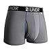 thumbnail image 3 of 2UNDR Swing Shift 3" Boxer Trunk Underwear (Grey/Blue, Medium), 3 of 4