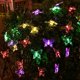 thumbnail image 2 of 5 Meter Solar LED Lichterkette bunten Schmetterlinge Deko Beleuchtung für Weihnachten, Party, Festen, 2 Leuchtmodi Zhivalor OTTO-HR-0743, 2 of 7