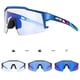 thumbnail image 2 of Gafas de sol fotocromáticas Unisex para ciclismo, lentes para bicicleta de montaña y carretera, UV400, para exteriores qiuyongming unisex, 2 of 2
