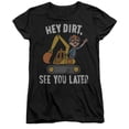 thumbnail image 4 of Blippi Hey Dirt, See You Later Women's T Shirt, Black, Medium, 4 of 4