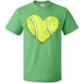 thumbnail image 3 of Inktastic Tennis Ball in Heart T-Shirt, 3 of 5