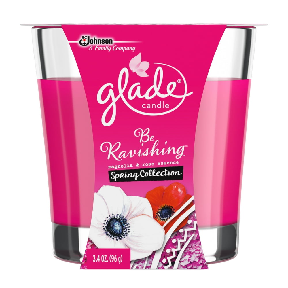 Glade Jar Candle Air Freshener, Be Ravishing, 3.4 Ounces