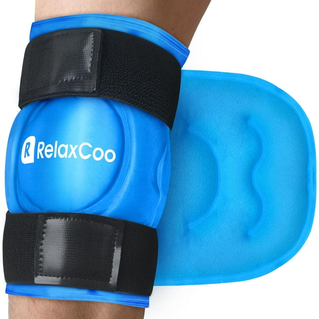 Paquete de hielo RelaxCoo para aliviar el dolor de rodilla, gel reutilizable