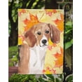 thumbnail image 3 of Carolines Treasures BB9509GF Beagle Fall Flag Garden Size, 3 of 3