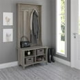 thumbnail image 2 of Bowery Hill Furniture Salinas Hall Tree with Shoe Storage in Driftwood Gray, 2 of 7