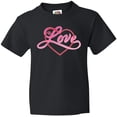 thumbnail image 3 of Inktastic Love in Red and Pink with Heart Youth T-Shirt, 3 of 5