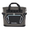thumbnail image 2 of Engel HD30 Waterproof Soft-Sided Cooler Bag with Shoulder Strap, Green and Gray, 2 of 8