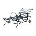 thumbnail image 3 of International Caravan Mandalay Chaise Longue en Fer en Noir, 3 of 4