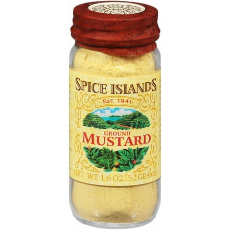 - (2 Pack) Spice Islands® Ground Mustard 1.8 oz. Jar