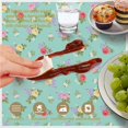 thumbnail image 6 of Pioneer Flower Floral Print Pattern Round Tablecloth 60 X 60 Inch, Wrinkle Resistant Wipeable Table Cloth for Kitchen Dining Picnic Patio Party, 6 of 6