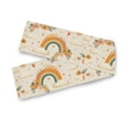 thumbnail image 7 of Yayeee Table Runner 90 inches Long Home Kitchen Dinning Party Decoration, Retro Rainbow, 7 of 7