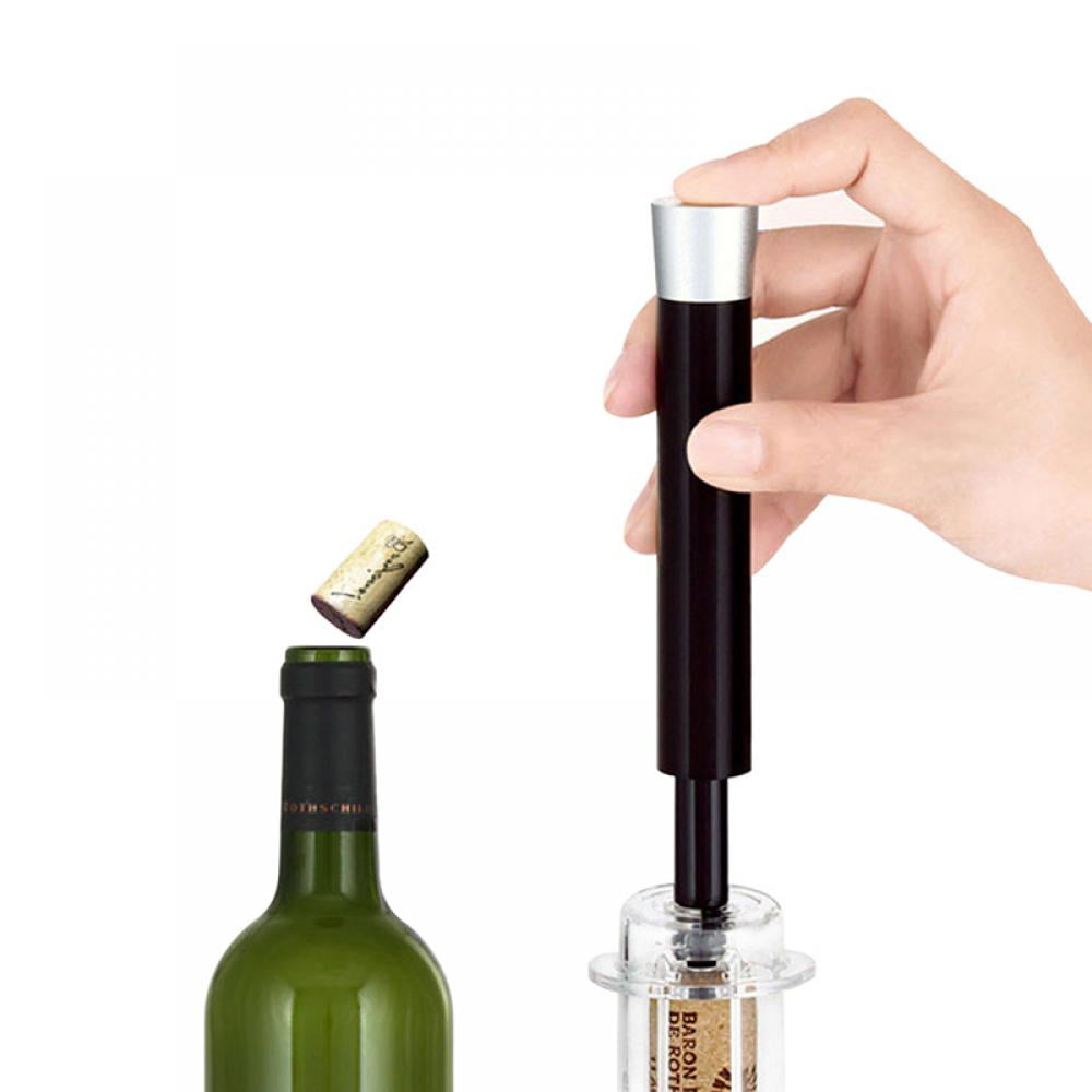 Variety of colors and materials available Stainless Steel Details about   Wine Bottle Stopper 