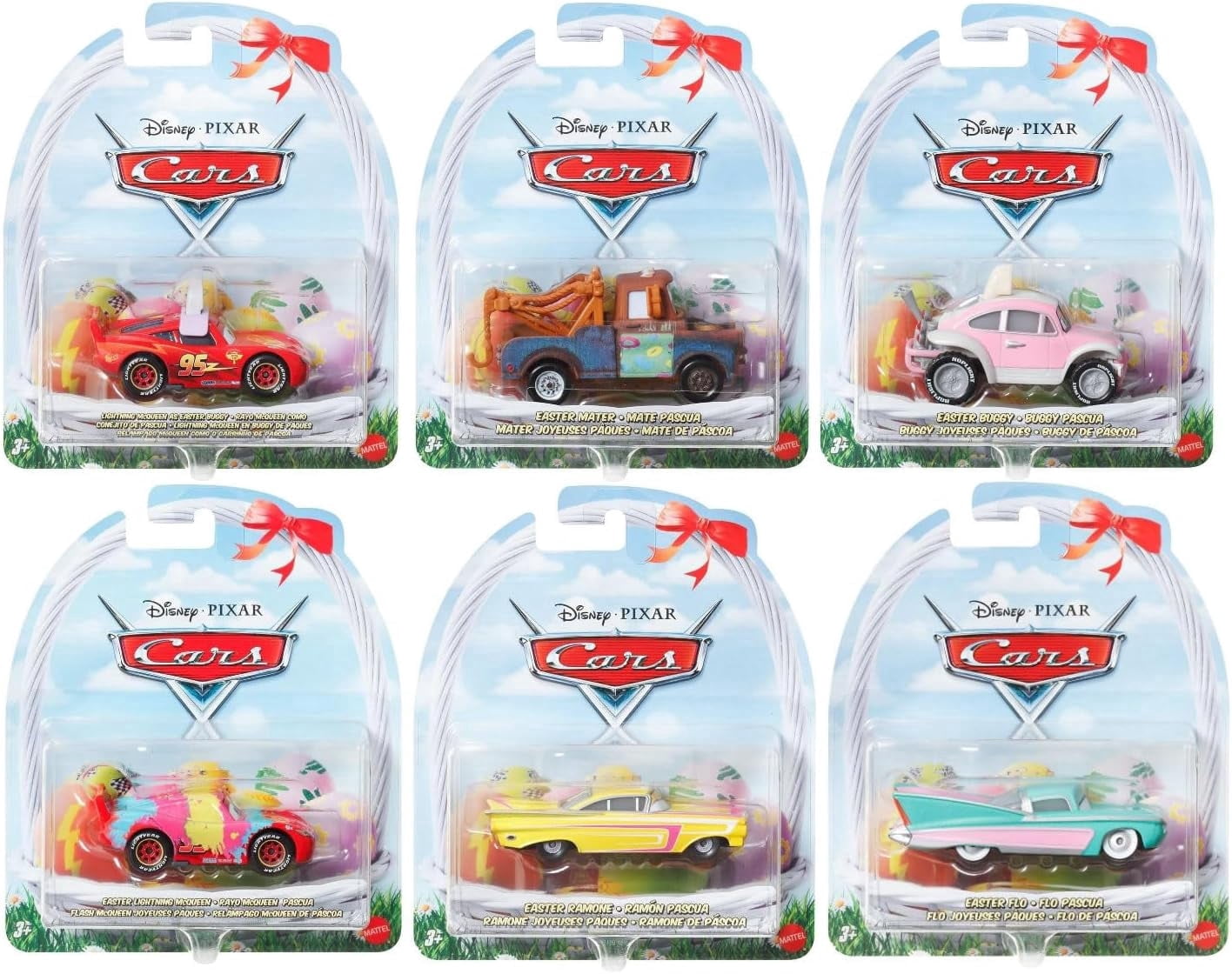 カーズ、マテル、ミニカー、STORY TELLERSコレクション、クリスマス限定 Disney / Pixar Cars Story Tellers Mater Saves Christmas Gift Pack
