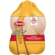 Tyson All Natural, Fresh, Premium Young Whole Chicken, 5.0 - 6.5 lb