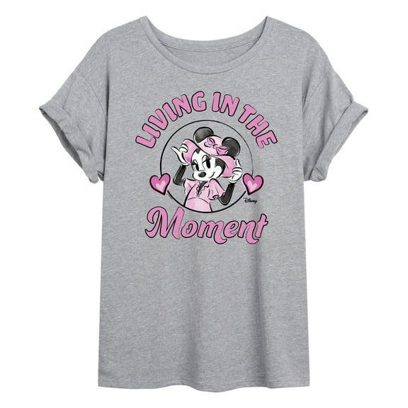 Disney - Living In The Moment - Juniors Ideal Flowy Muscle T-Shirt