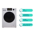 thumbnail image 6 of Equator 1.6 cu.ft./15 lbs White 110V Front load Washer 15 programs + Pet Cycle, 6 of 7