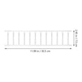 thumbnail image 5 of CIMAXIC Mini Adornment 1pc Vivid Railing Model Mini Wood Handrails Dollhouse Decorative Model,12.01"X2.95"X0.2", 5 of 5