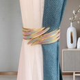 thumbnail image 1 of Alloy Window Curtain Tiebacks - 2-Pack Metal Feather Curtain Holders for Home Decoration, 1 of 3