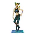 thumbnail image 1 of JOJO's Bizarre Adventure Stone Ocean Jolyne Jotaro Hermes Anasui Emporio Weather Report FF figura acrílica con soporte para decoración de tartas Gao Jinjia LED, 1 of 2