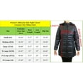 thumbnail image 3 of GBH Womens Classic Long Puffer Jacket With Hood, 3 of 3