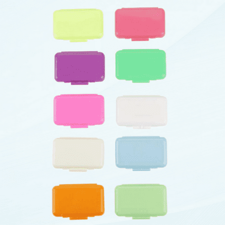 10 Boxes of Braces Chewing Gum, Dental Flavor Relief Wax Suitable for Braces Wearers