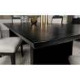 thumbnail image 2 of Pemberly Row Wood Dining Table with Removable Extension Leaf Black, 2 of 15