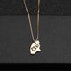 thumbnail image 3 of Girly Gifts Friendship Necklaces Matching Friend Necklaces Graduation Gift Necklace Graduation Jewelry Puzzle Piece Necklace, 3 of 3