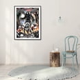thumbnail image 3 of Cuadros Decorativos Kit de pintura de diamante 5D DIY calavera diablo taladro redondo completo mosaico imagen decoración Likrtyny embutido en tela, 3 of 9