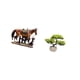 thumbnail image 5 of Figura de caballo,Figura coleccionable de caballo en miniatura,Árbol bonsái artificial,Bonsái artificial para decoración de escritorio o interior,Bonsái artificial,planta falsa en maceta., 5 of 8
