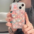 thumbnail image 1 of Suitable for iPhone 14 pink phone case, 1 of 5