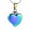 Rainbow, variant on Little Love Heart Memorial Cremation Jewelry for Ashes Urn Necklace Lockets for Human Ashes Holder